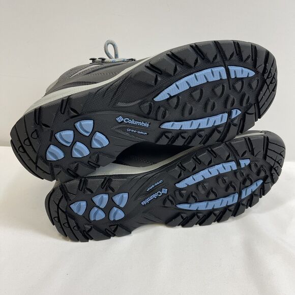 Columbia Hiking Boots Women's 9.5 Newton Ridge Plus Waterproof Gray BL3783-052 - Picture 8 of 8